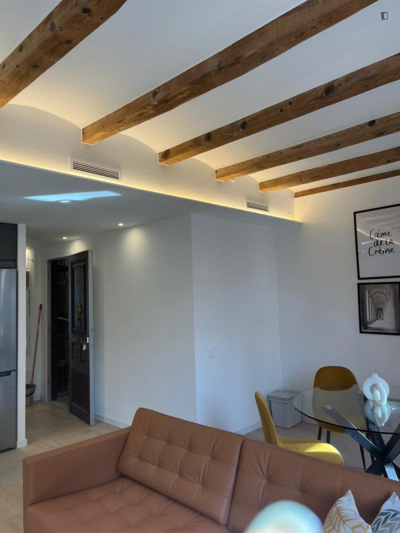 Furnished 2-bedroom flat in Sants-Montjuïc · 2