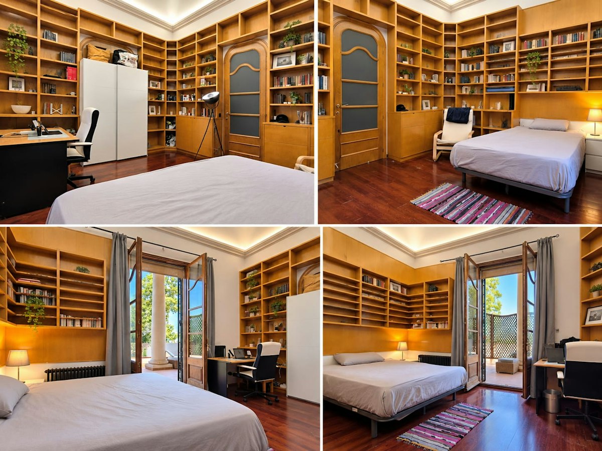 Furnished room in a 7-person shared flat in Gràcia · 3