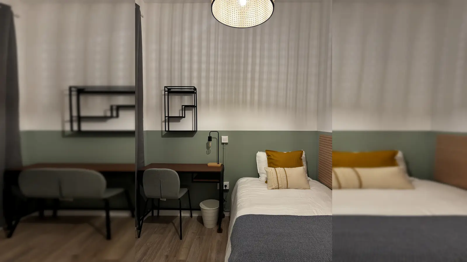 Habitación amueblada en piso compartido de 8 personas en Gràcia · 2