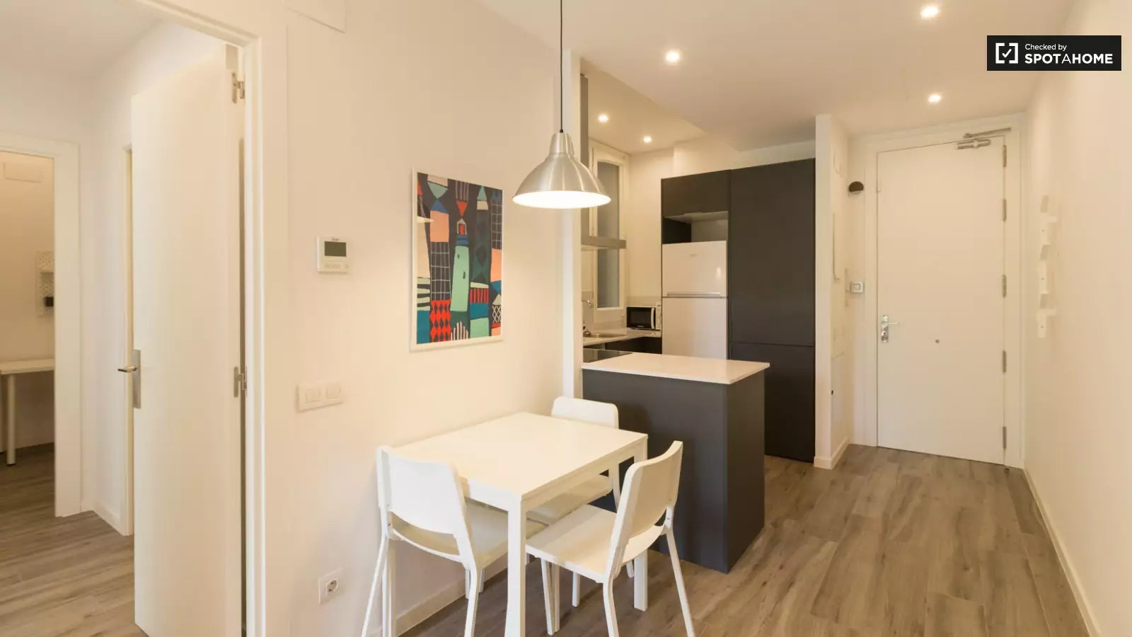 Furnished 1-bedroom flat in Les Corts, 55 m² · 4