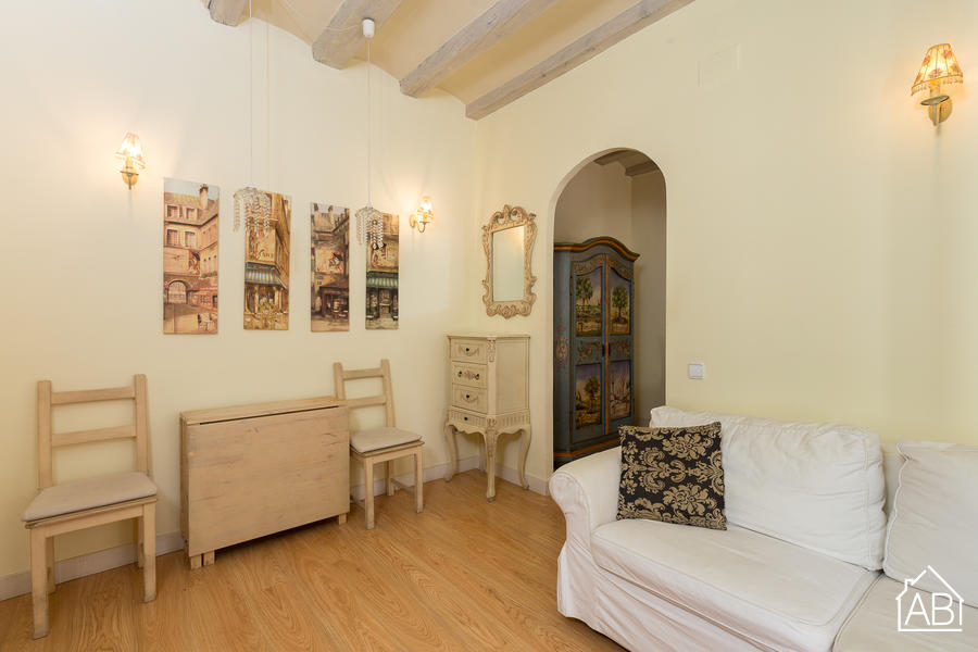 Furnished 1-bedroom flat in Ciutat Vella, 35 m² · 2