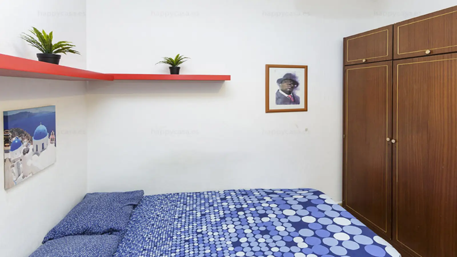 Habitación amueblada en piso compartido en Sarrià–Sant Gervasi · 2