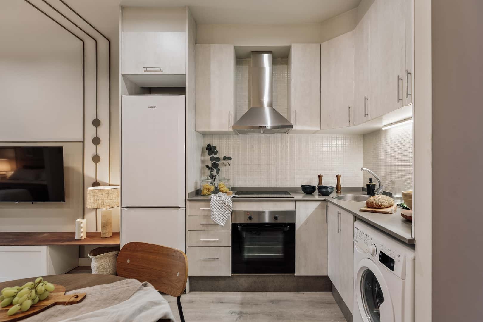 Furnished 1-bedroom flat in Eixample, 40 m² · 3