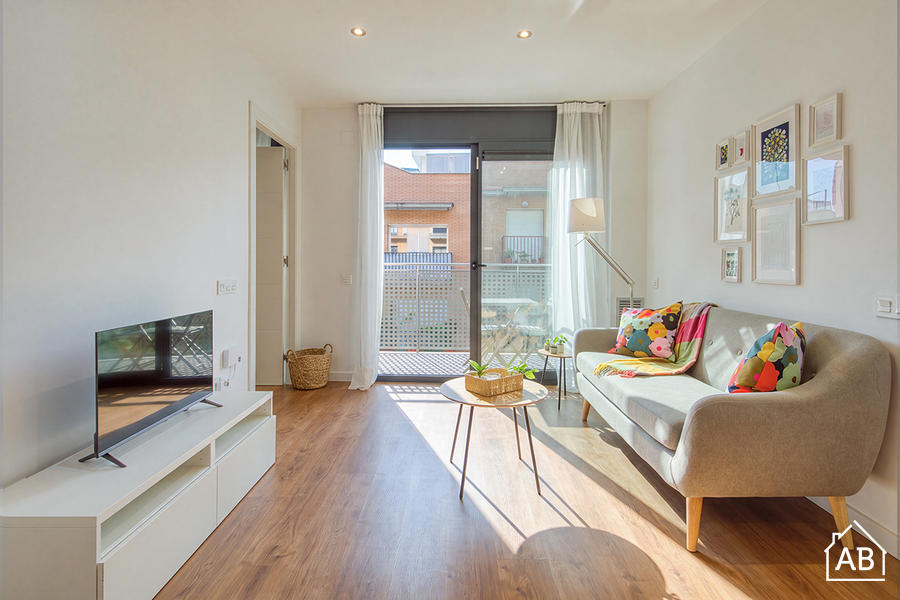Piso de 3 dormitorios amueblado en Eixample, 55 m² · 3